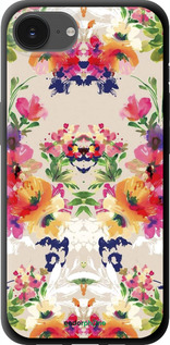 TPU чехол Цветочный узор для Apple iPhone 16e - 1083b-3971 изображение 