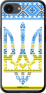 TPU чехол Герб - вишиванка жовто-блакитна  для Apple iPhone SE 4 - 1197b-3652 изображение 