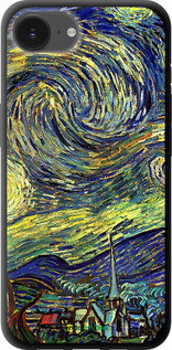 TPU чехол Винсент Ван Гог. Звёздная ночь для Apple iPhone SE 4 - 163b-3652 изображение 