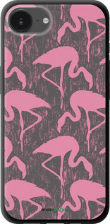 TPU чехол Vintage-Flamingos для Apple iPhone SE 4 - 4171b-3652 изображение 