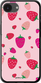 TPU чехол Клубнички для Apple iPhone SE 4 - 4332b-3652 изображение 