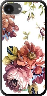 TPU чехол Vintage flowers для Apple iPhone SE 4 - 4333b-3652 изображение 