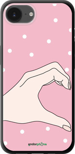 TPU чехол Половинка серця для Apple iPhone SE 4 - 4340b-3652 изображение 