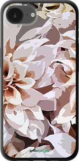 TPU чехол пионы акварелью для Apple iPhone 16e - 4376b-3971 изображение 