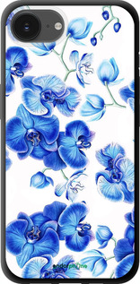 TPU чехол Голубые орхидеи для Apple iPhone SE 4 - 4406b-3652 изображение 
