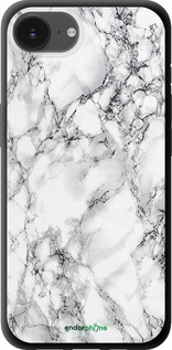 TPU чехол Мармур білий для Apple iPhone 16e - 4480b-3971 изображение 