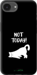 TPU чехол Втомлений кіт для Apple iPhone 16e - 4535b-3971 изображение 