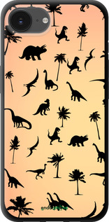 TPU чехол Динозаврики 1 для Apple iPhone 16e - 4772b-3971 изображение 