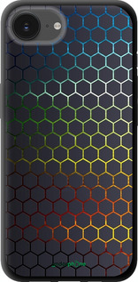 TPU чехол Переливающиеся соты для Apple iPhone 16e - 498b-3971 изображение 