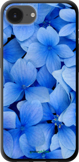 TPU чехол Синие цветы для Apple iPhone 16e - 526b-3971 изображение 