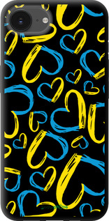 TPU чехол Сердца UA для Apple iPhone SE 4 - 5292b-3652 изображение 