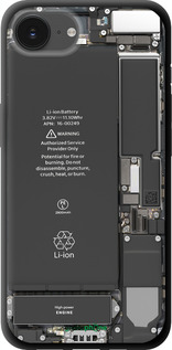 TPU чехол Детали смартфона для Apple iPhone SE 4 - 5487b-3652 изображение 