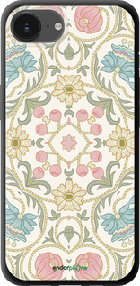 TPU чехол Цветочный орнамент v2 для Apple iPhone SE 4 - 5513b-3652 изображение 