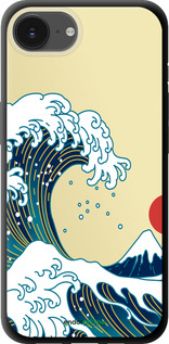 TPU чехол Японські хвилі для Apple iPhone SE 4 - 5533b-3652 изображение 