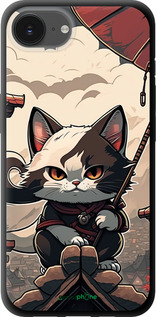 TPU чехол Япония - кот на крыше для Apple iPhone SE 4 - 5582b-3652 изображение 