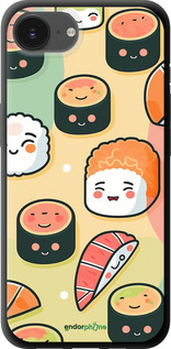 TPU чехол Суші патерн для Apple iPhone 16e - 5583b-3971 изображение 