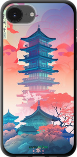 TPU чехол Япония монастырь для Apple iPhone SE 4 - 5590b-3652 изображение 