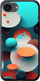 TPU чехол Горошек абстракция для Apple iPhone 16e - 5608b-3971 изображение 