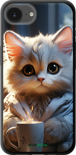 TPU чехол Білий кіт для Apple iPhone SE 4 - 5646b-3652 изображение 
