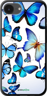 TPU чехол Бабочки для Apple iPhone SE 4 - 6023b-3652 изображение 