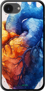 TPU чехол Арт-сердце для Apple iPhone 16e - 6034b-3971 изображение 