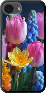 TPU чехол Весенние цветы для Apple iPhone 16e - 6058b-3971 изображение 