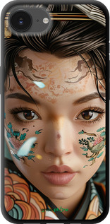 TPU чехол Взгляд души самурая для Apple iPhone SE 4 - 6076b-3652 изображение 