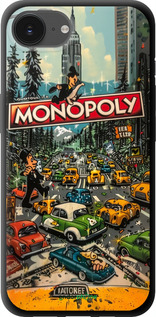 TPU чехол Городской драйв Monopoly для Apple iPhone SE 4 - 6088b-3652 изображение 