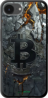 TPU чехол Раскаленный биткойн для Apple iPhone SE 4 - 6091b-3652 изображение 