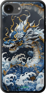 TPU чехол Водяний дракон для Apple iPhone SE 4 - 6113b-3652 изображение 
