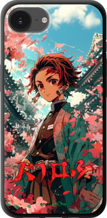 TPU чехол Tanjiro Kamado для Apple iPhone SE 4 - 6132b-3652 изображение 