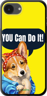 TPU чехол чехол с корги You Can Do It для Apple iPhone SE 4 - 6184b-3652 изображение 