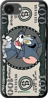 TPU чехол Том и джерри для Apple iPhone SE 4 - 6291b-3652 изображение 