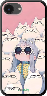 TPU чехол Малышка с котами для Apple iPhone 16e - 6295b-3971 изображение 
