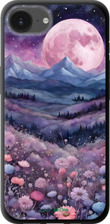 TPU чехол Ніч місяць арт для Apple iPhone SE 4 - 6319b-3652 изображение 