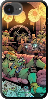 TPU чехол Черепашки нинзя для Apple iPhone SE 4 - 6346b-3652 изображение 