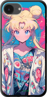 TPU чехол Сейлор Мун 2 для Apple iPhone 16e - 6351b-3971 изображение 