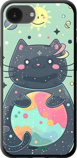 TPU чехол Милый котик для Apple iPhone SE 4 - 6364b-3652 изображение 