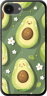 TPU чехол Авокадо для Apple iPhone 16e - 6380b-3971 изображение 