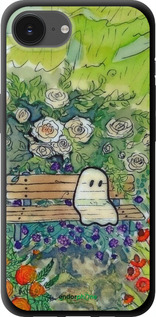 TPU чехол Сумний привид для Apple iPhone SE 4 - 6403b-3652 изображение 