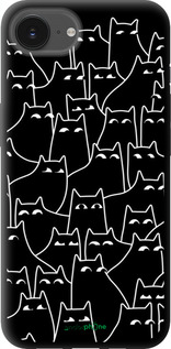 TPU чехол С изображением кошек для Apple iPhone SE 4 - 6470b-3652 изображение 