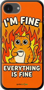 TPU чехол 'Funny Cat' для iPhone SE 4 изображение 5