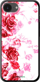 TPU чехол Нарисованные розы для Apple iPhone 16e - 724b-3971 изображение 