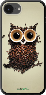 TPU чехол Сова з кави для Apple iPhone 16e - 777b-3971 изображение 