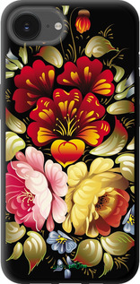TPU чехол Хохлома 6 для Apple iPhone SE 4 - 829b-3652 изображение 