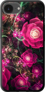 TPU чехол Абстрактные цветы 3 для Apple iPhone SE 4 - 850b-3652 изображение 