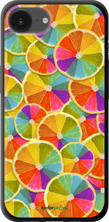 TPU чехол Разноцветные дольки лимона для Apple iPhone 16e - 861b-3971 изображение 
