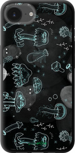 TPU чехол Медузи для Apple iPhone 16e - 906b-3971 изображение 