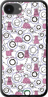 TPU чехол Смешные коты для Apple iPhone 16e - 907b-3971 изображение 