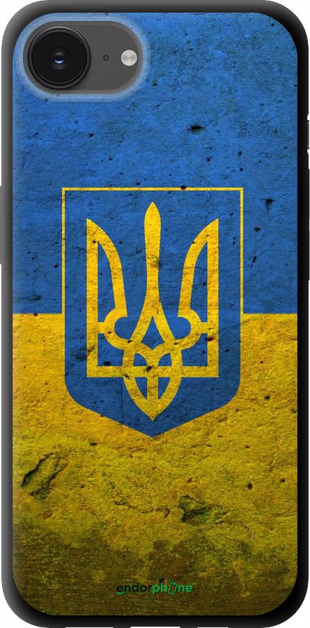 TPU чехол Флаг и герб Украины 2 для Apple iPhone 16e - 378b-3971 изображение 